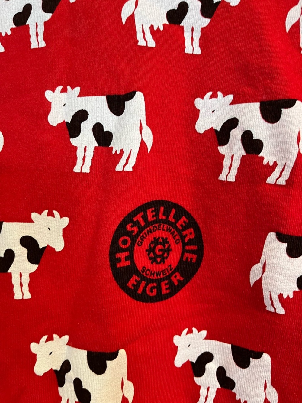 Cow-Print Sweatshirt - Picture 2 of 3
